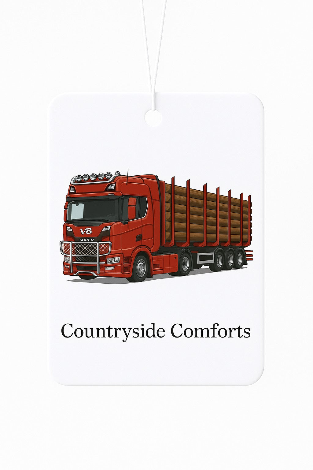 Scania V8 Log Trailer